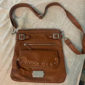 Nine West Leather Crossbody Purse